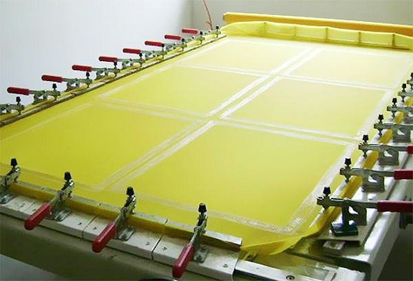 旭瑞丝印网耐磨易清洗，漏墨性好！